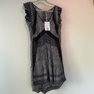 Navy Blue Balenciaga silk Dress